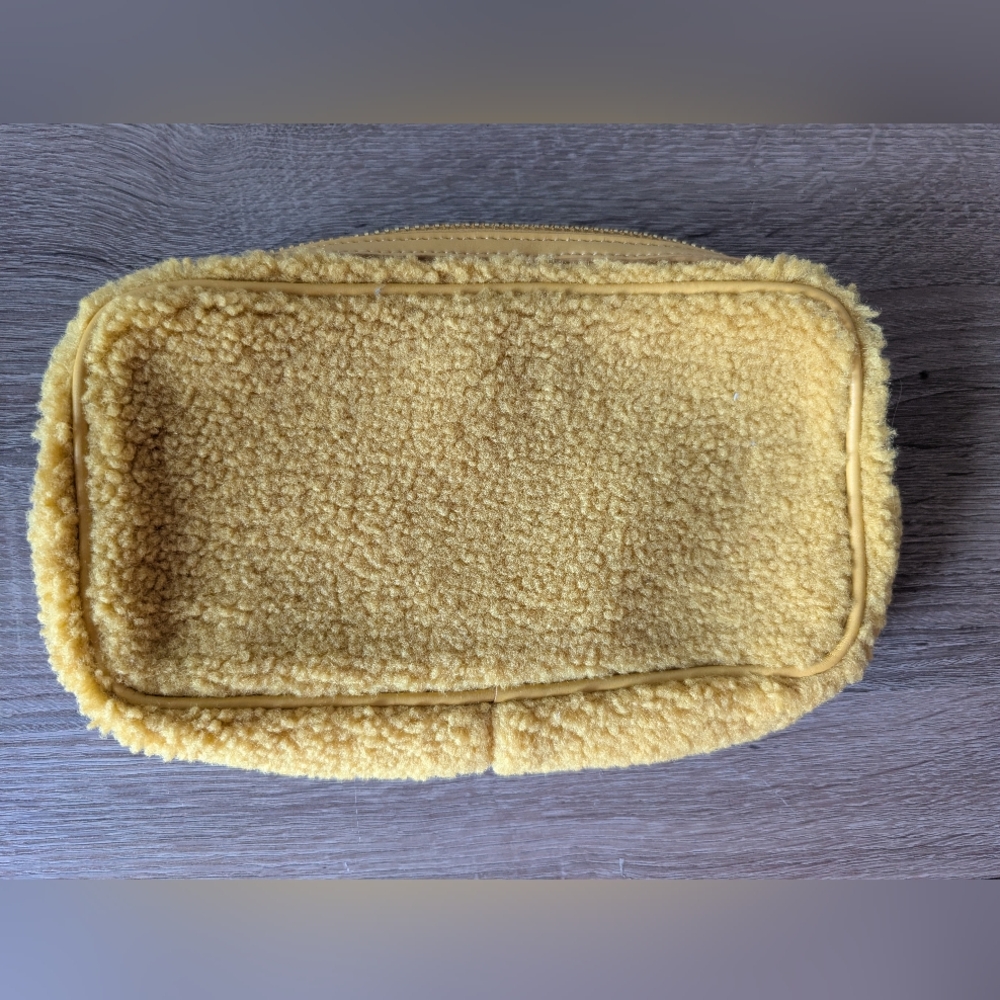 Stoney Clover Lane Yellow Sherpa Pouch
